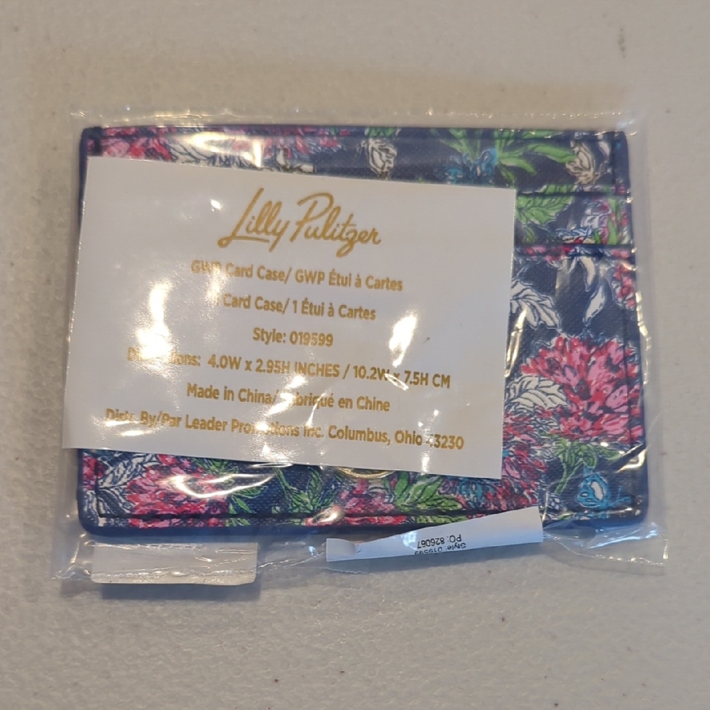 NWT Lilly Pulitzer GWP Card Holder